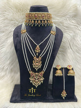 Load image into Gallery viewer, Rukhsar - Hot pink & light green