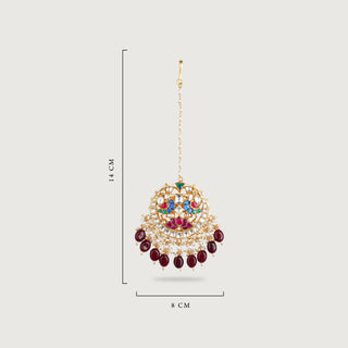 Kusum Earring & Tikka Set