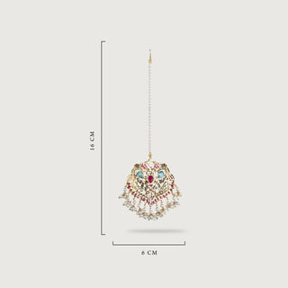 SARA EARRINGS AND TIKKA