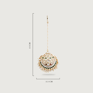 Jasmika Earring & Tikka Set