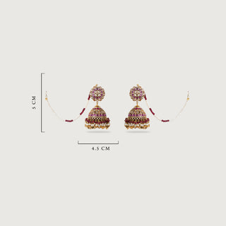 Hafsa Earring & Tikka Set