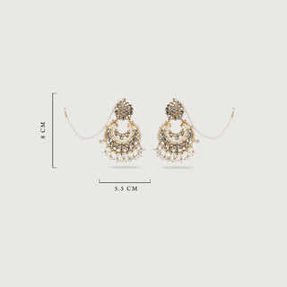 Hadiya Earring & Tikka Set