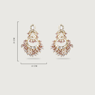 Kesar Earring & Tikka Set