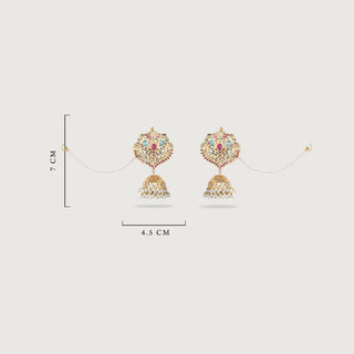 SARA EARRINGS AND TIKKA