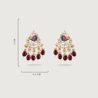 Kusum Earring & Tikka Set