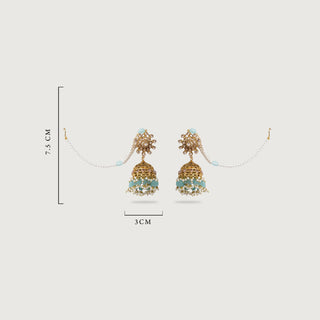 Hamama Earring & Tikka Set