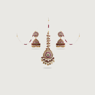 Hafsa Earring & Tikka Set
