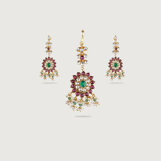 Rinky Earring & Tikka Set