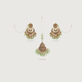 Rizwa Earring & Tikka Set