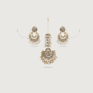 Hadiya Earring & Tikka Set