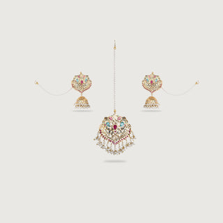 SARA EARRINGS AND TIKKA