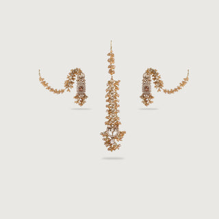 Rafia Earring & Tikka Set
