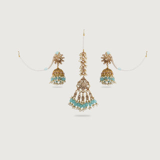 Hamama Earring & Tikka Set