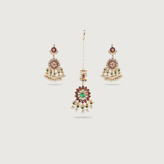 lasya Earring & Tikka Set