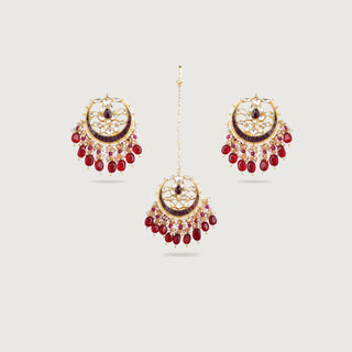 Aneri Earring & Tikka Set