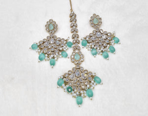 Uzma Gold with Mint and Silver