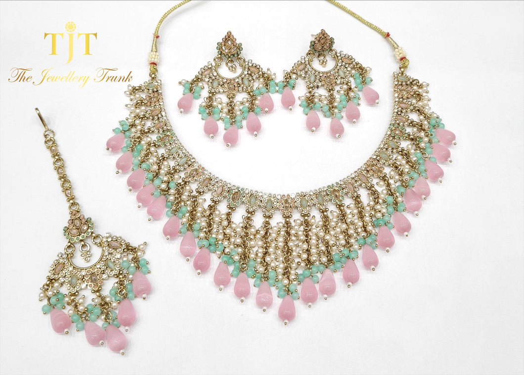 Raji Pink & Mint