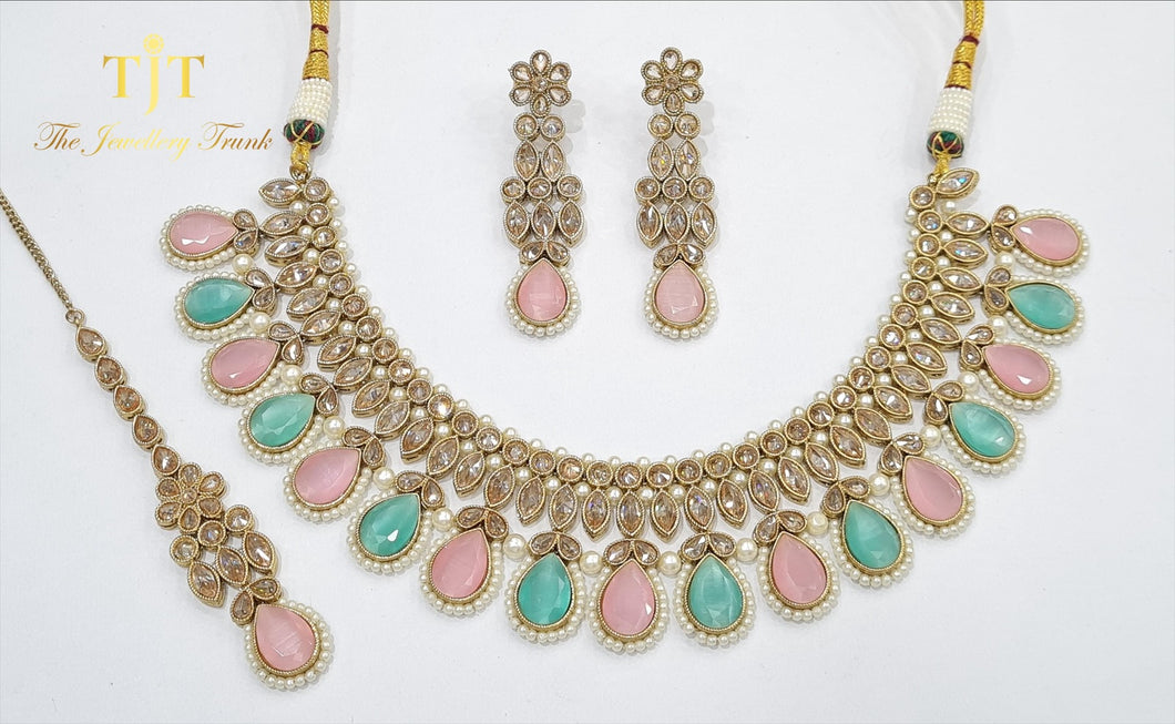 Simrah Mint & Pink