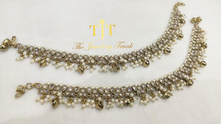 Aleena Anklets Silver