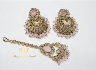 Elsa light pink & mint