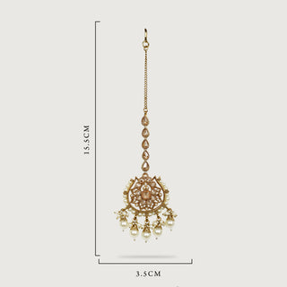 SHREYA EARRINGS AND TIKKA