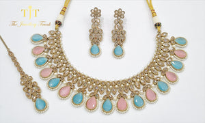 Simrah Blue & Pink