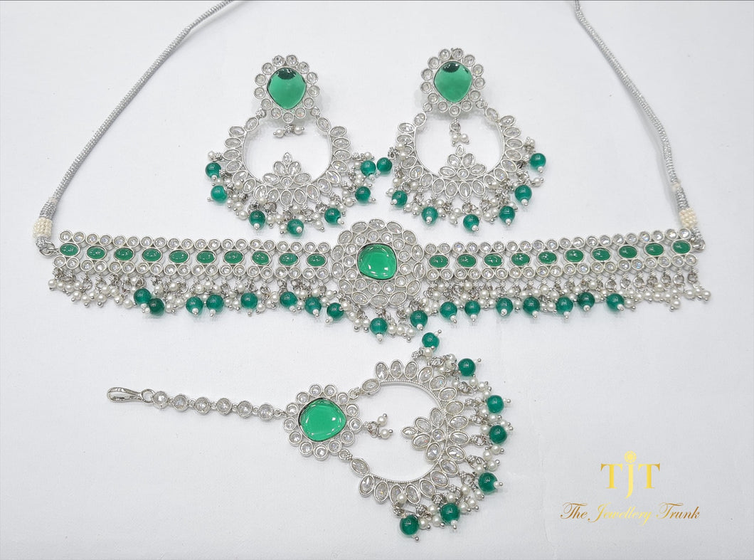 Asali Silver & Green