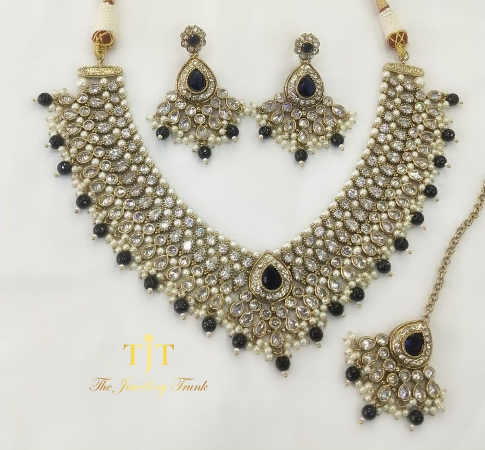 Deepti Navy Blue