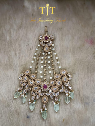 Kai - Ruby & Sage Green