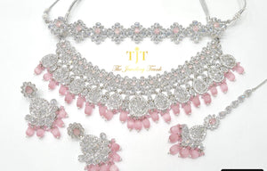 Riddhi - Silver & Pink