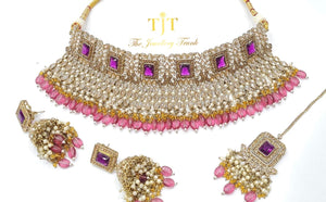 Veenu - Purple & Pink