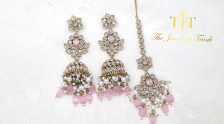Zianna - White Stone & Pink