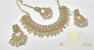 Tanvi Pink and Mint