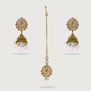 SAFA EARRINGS AND TIKKA