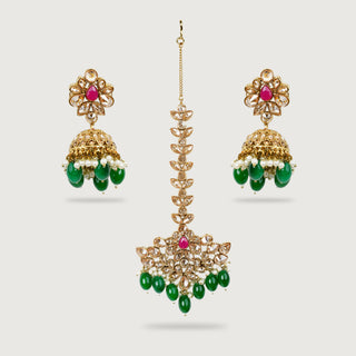 MONA EARRINGS AND TIKKA
