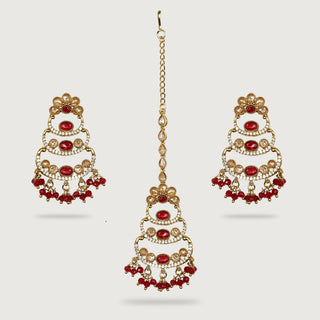 KAVERI EARRINGS AND TIKKA