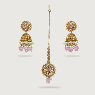 SAGAN EARRINGS AND TIKKA