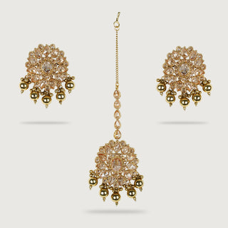 DEVEERA EARRINGS AND TIKKA