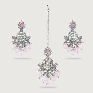 DILPREET EARRINGS AND TIKKA
