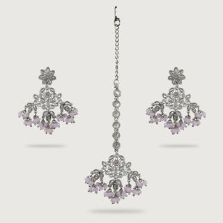 HASINA EARRINGS AND TIKKA