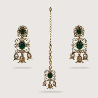 ITRA EARRINGS AND TIKKA