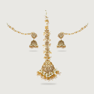 HUDS EARRINGS AND TIKKA