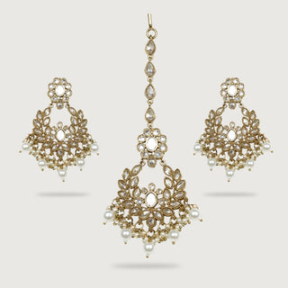 ISHRAT EARRINGS AND TIKKA