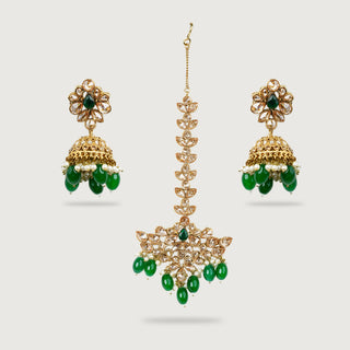 MONA EARRINGS AND TIKKA