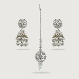 SAGAN EARRINGS AND TIKKA