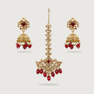 MONA EARRINGS AND TIKKA