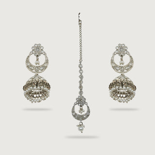 JIVIKA EARRINGS AND TIKKA