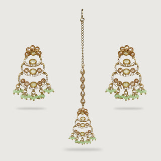 KAVERI EARRINGS AND TIKKA