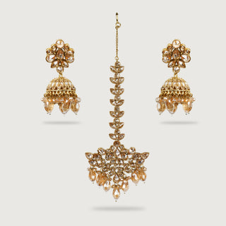 MONA EARRINGS AND TIKKA