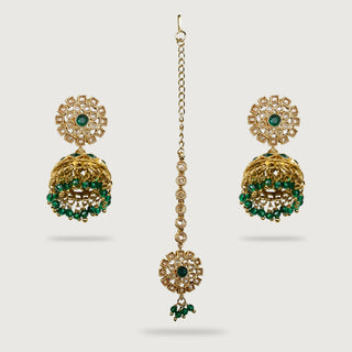 PADMA EARRINGS AND TIKKA
